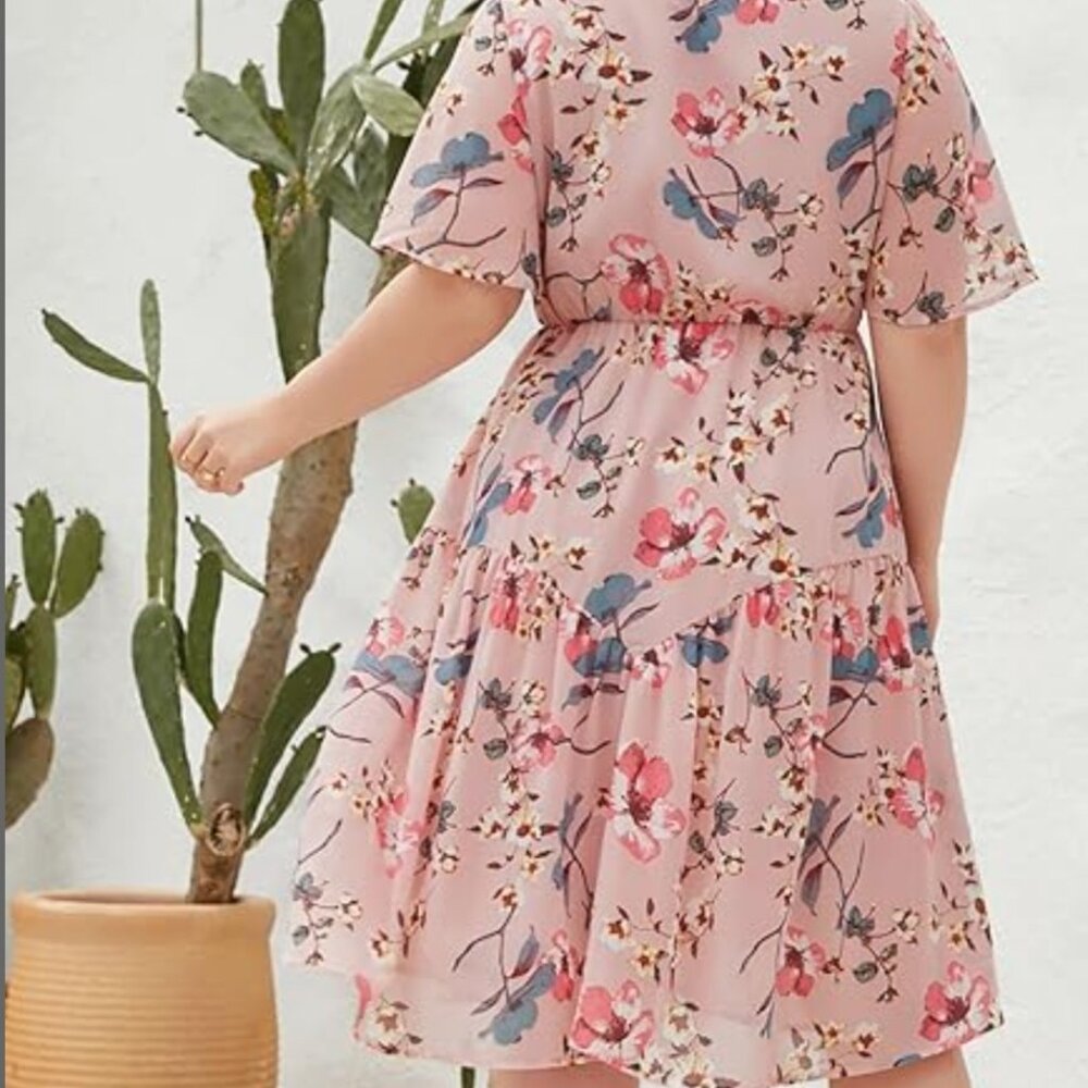 Boho Floral Dress - Picture 3 of 11